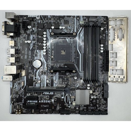Материнская плата Asus PRIME A320M-A (sAM4, AMD A320) (Восстановлено продавцом, 887985) купить в Украине: Киев, Днепр, Харьков, Одесса  | Проверка совместимости, низкая цена, отзывы, характеристики от TELEMART фото