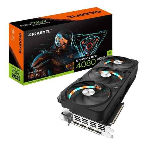 Відеокарта Gigabyte GeForce RTX 4080 SUPER GAMING OC 16384MB (GV-N408SGAMING OC-16GD) (Відновлено продавцем, 887989) купити в Україні: Київ, Львів, Хмельницький, Тернопіль, Івано-Франківськ | Перевірка сумісності, низька ціна, відгуки, характеристики від TELEMART фото