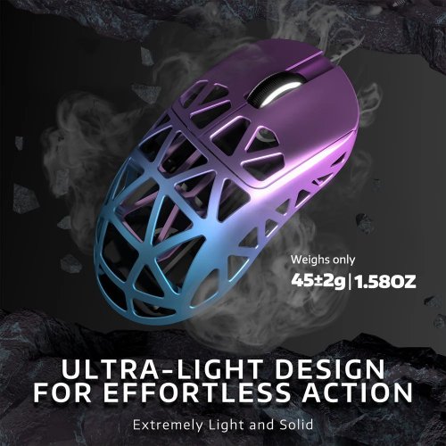 Уценка мышка Attack Shark R2 Magnesium Alloy 8K (AS-6972792470375-PB) Purple/Blue (Вскрытая упаковка, 887998) купить в Украине: Киев, Днепр, Харьков, Одесса  | Низкая цена, отзывы, характеристики от TELEMART фото