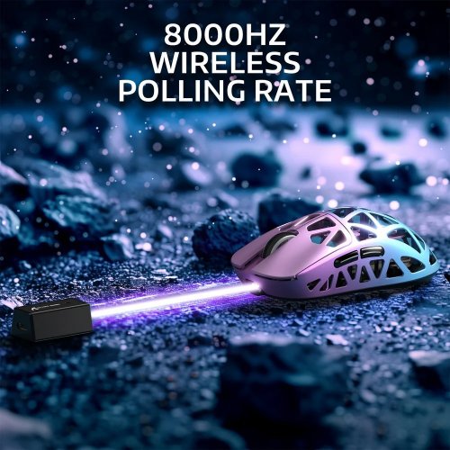 Уценка мышка Attack Shark R2 Magnesium Alloy 8K (AS-6972792470375-PB) Purple/Blue (Вскрытая упаковка, 887998) купить в Украине: Киев, Днепр, Харьков, Одесса  | Низкая цена, отзывы, характеристики от TELEMART фото