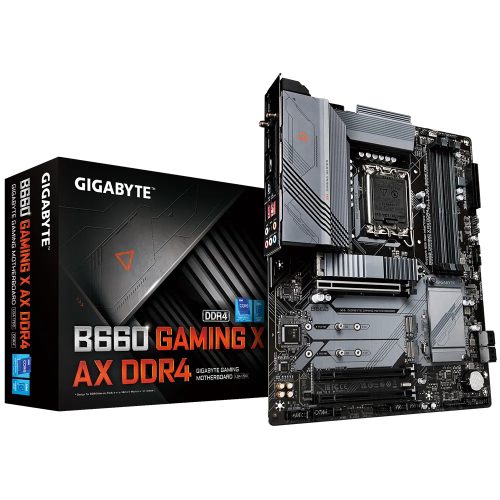 Материнська плата Gigabyte B660 GAMING X AX DDR4 (s1700, Intel B660) (Відновлено продавцем, 888024) купити в Україні: Київ, Львів, Хмельницький, Тернопіль, Івано-Франківськ | Перевірка сумісності, низька ціна, відгуки, характеристики від TELEMART фото