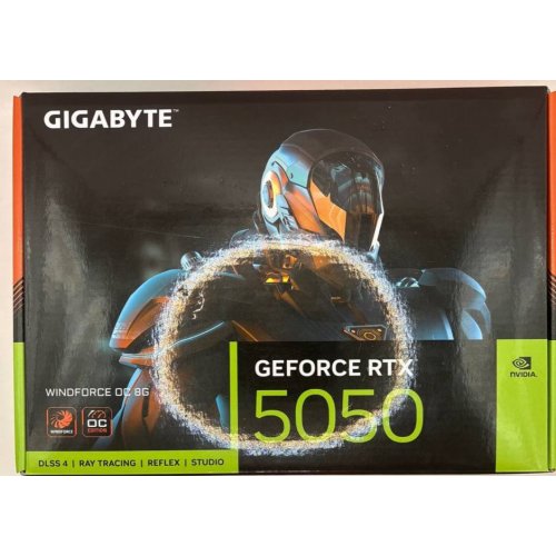 Відеокарта Gigabyte GeForce RTX 5050 WINDFORCE OC 8192MB (GV-N5050WF2OC-8GD) (Відновлено продавцем, 888027) купити в Україні: Київ, Львів, Хмельницький, Тернопіль, Івано-Франківськ | Перевірка сумісності, низька ціна, відгуки, характеристики від TELEMART фото