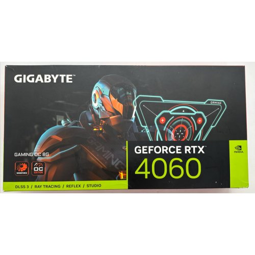 Відеокарта Gigabyte GeForce RTX 4060 Gaming OC 8192MB (GV-N4060GAMING OC-8GD) (Відновлено продавцем, 888055) купити в Україні: Київ, Львів, Хмельницький, Тернопіль, Івано-Франківськ | Перевірка сумісності, низька ціна, відгуки, характеристики від TELEMART фото