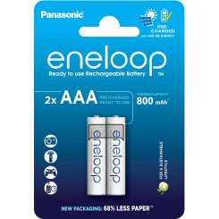 Аккумулятор Panasonic Eneloop AAA 800 mAh NI-MH 2 шт. (BK-4MCDE/2CP)