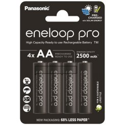 Аккумулятор Panasonic Eneloop Pro AA 2500 mAh NI-MH 4 шт. (BK-3HCDE/4CP)