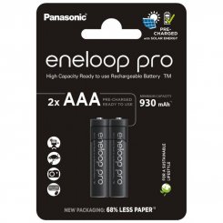 Аккумулятор Panasonic Eneloop Pro AAA 930 mAh NI-MH 2 шт. (BK-4HCDE/2CP)