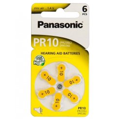 Батарейки Panasonic PR230 Zinc Air 6 шт. (PR-230/6LB)