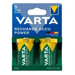 Аккумулятор Varta Power D (LR20) 3000 mAh NI-MH 2 шт. (56720101402)