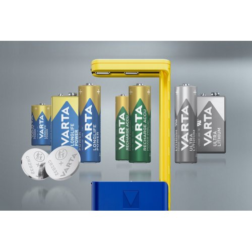 Цифровий тестер батарейок Varta LCD (893101111) купити в Україні: Київ, Львів, Хмельницький, Тернопіль, Івано-Франківськ | Низька ціна, відгуки, характеристики від TELEMART фото