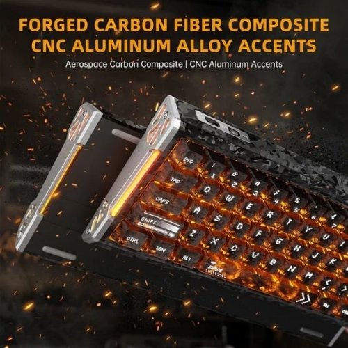 Клавиатура Attack Shark R68 RGB HE Magnetic Meg Shark Switches (AS-6979033730298) Black купить в Украине | Telemart фото