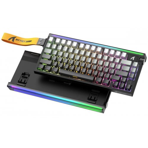 Клавіатура Attack Shark R85 RGB HE Magnetic Purple Mandrel Switches (AS-6972792472553-MN) Moon Night купити в Україні: Київ, Львів, Хмельницький, Тернопіль, Івано-Франківськ | Низька ціна, відгуки, характеристики від TELEMART фото