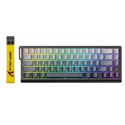 Клавіатура Attack Shark X68 RGB HE Magnetic Linear Switches (AS-6972792471037-MN) Moon Night