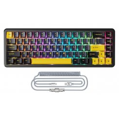 Клавіатура Attack Shark X65 RGB HE Magnetic Switch (AS-6972792470535-SB-UA) Starry Black