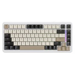 Клавіатура Attack Shark M86 RGB Linear Blueberry Switch Wireless (AS-6972792470474-CW-UA) Cheese White