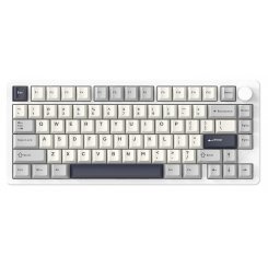 Клавіатура Attack Shark X86 RGB Custom Matcha Switch Wireless (AS-6972792470450-SW-UA) Starry White