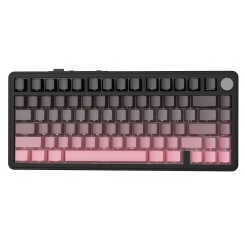 Клавіатура Attack Shark X85 RGB Linear White Jade Switch Wireless (AS-6972792471587-GP) Gradient Pink