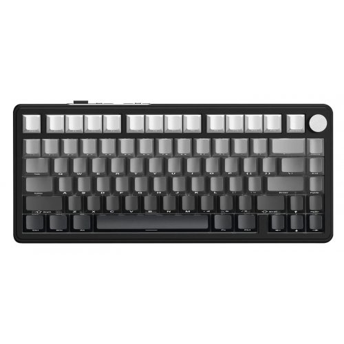 Клавіатура Attack Shark X85 RGB Linear White Jade Switch Wireless (AS-6972792471570-GB) Gradient Black купити в Україні: Київ, Львів, Хмельницький, Тернопіль, Івано-Франківськ | Низька ціна, відгуки, характеристики від TELEMART фото