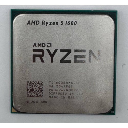 Процессор AMD Ryzen 5 1600 3.2(3.6)GHz sAM4 Tray (YD1600BBAEMPK) (Восстановлено продавцом, 888287) купить в Украине: Киев, Днепр, Харьков, Одесса  | Проверка совместимости, низкая цена, отзывы, характеристики от TELEMART фото