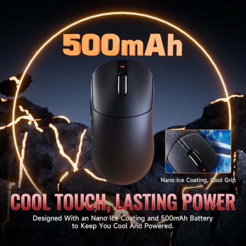 Миша Attack Shark X8 Ultimate Wireless (AS-6979033730106-B) Black купити в Україні: Київ, Львів, Хмельницький, Тернопіль, Івано-Франківськ | Низька ціна, відгуки, характеристики від TELEMART фото