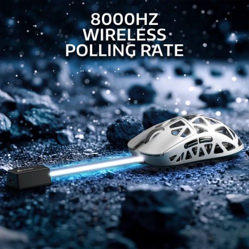 Миша Attack Shark R2 Magnesium Alloy 8K (AS-6972792470900-W) White купити в Україні: Київ, Львів, Хмельницький, Тернопіль, Івано-Франківськ | Низька ціна, відгуки, характеристики від TELEMART фото