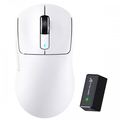 Миша Attack Shark X3 Pro Wireless 8K (AS-6972792470870-W) White купити в Україні: Київ, Львів, Хмельницький, Тернопіль, Івано-Франківськ | Низька ціна, відгуки, характеристики від TELEMART фото