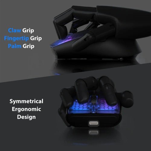Миша Attack Shark X5 Wireless (AS-6972792471013-B) Black купити в Україні: Київ, Львів, Хмельницький, Тернопіль, Івано-Франківськ | Низька ціна, відгуки, характеристики від TELEMART фото