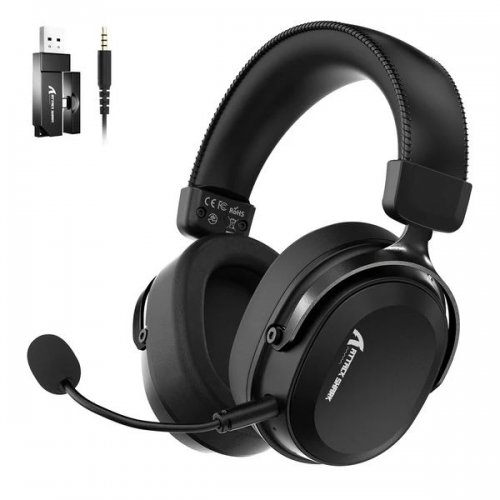 Наушники Attack Shark L30 Pro Wireless (AS-6979033730205-B) Black купить в Украине: Киев, Днепр, Харьков, Одесса  | Низкая цена, отзывы, характеристики от TELEMART фото