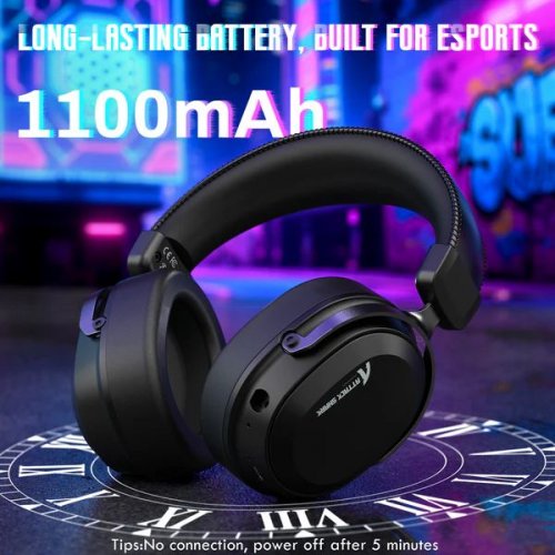 Наушники Attack Shark L30 Pro Wireless (AS-6979033730205-B) Black купить в Украине: Киев, Днепр, Харьков, Одесса  | Низкая цена, отзывы, характеристики от TELEMART фото