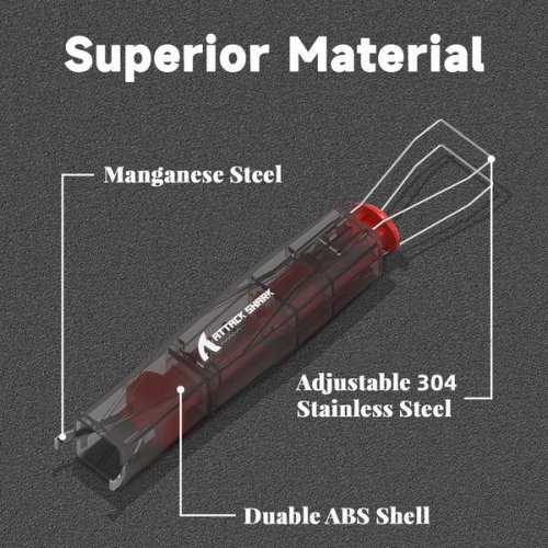 Пуллер Attack Shark KS01 Keycap & Switch Puller Black Translucent купить в Украине: Киев, Днепр, Харьков, Одесса  | Низкая цена, отзывы, характеристики от TELEMART фото