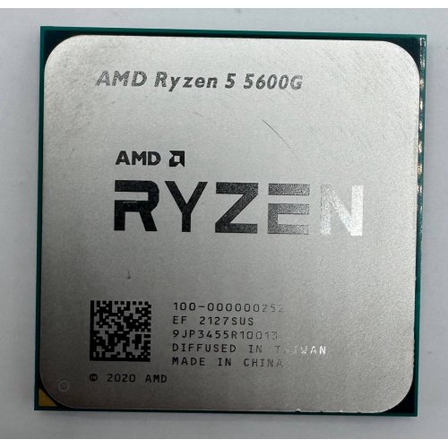 Процесор AMD Ryzen 5 5600G 3.9(4.4)GHz 16MB sAM4 Tray (100-000000252) (Відновлено продавцем, 888317) купити в Україні: Київ, Львів, Хмельницький, Тернопіль, Івано-Франківськ | Перевірка сумісності, низька ціна, відгуки, характеристики від TELEMART фото