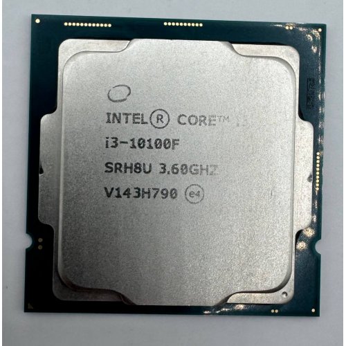 Процесор Intel Core i3-10100F 3.6(4.3)GHz 6MB s1200 Tray (CM8070104291318) (Відновлено продавцем, 888331) купити в Україні: Київ, Львів, Хмельницький, Тернопіль, Івано-Франківськ | Перевірка сумісності, низька ціна, відгуки, характеристики від TELEMART фото