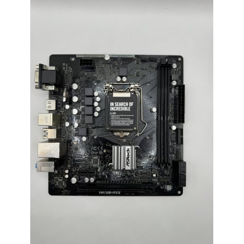 Материнська плата AsRock H470M-HVS (s1200, Intel H470) (Відновлено продавцем, 888332) купити в Україні: Київ, Львів, Хмельницький, Тернопіль, Івано-Франківськ | Перевірка сумісності, низька ціна, відгуки, характеристики від TELEMART фото