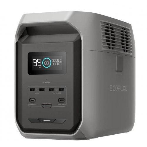 Уцінка зарядна станція EcoFlow DELTA 3 1800W 1536Wh (Розкрита упаковка, 888342) купити в Україні: Київ, Львів, Хмельницький, Тернопіль, Івано-Франківськ | Низька ціна, відгуки, характеристики від TELEMART фото