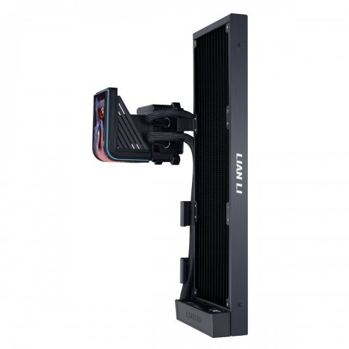 Готова СВО Lian Li Hydroshift II OLED Curved 360 Fanless (G89.GHS2OLDC36NB.00) Black купити в Україні: Київ, Львів, Хмельницький, Тернопіль, Івано-Франківськ | Перевірка сумісності, низька ціна, відгуки, характеристики від TELEMART фото
