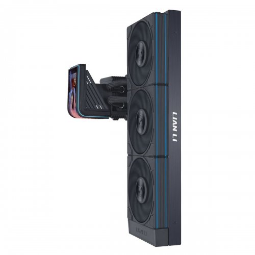 Готова СВО Lian Li Hydroshift II OLED Curved 360 P28 (G89.GHS2OLDC36PB.00) Black купити в Україні: Київ, Львів, Хмельницький, Тернопіль, Івано-Франківськ | Перевірка сумісності, низька ціна, відгуки, характеристики від TELEMART фото