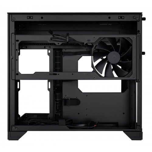 Корпус Lian Li O11 Vision-M Tempered Glass без БЖ (G99.O11VMX.00) Black купити в Україні: Київ, Львів, Хмельницький, Тернопіль, Івано-Франківськ | Перевірка сумісності, низька ціна, відгуки, характеристики від TELEMART фото