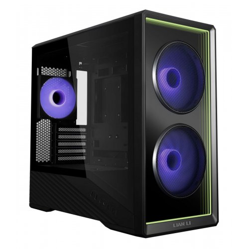 Корпус Lian Li Vector V150 INF Tempered Glass без БЖ (G99.V150INFX.00) Black купити в Україні: Київ, Львів, Хмельницький, Тернопіль, Івано-Франківськ | Перевірка сумісності, низька ціна, відгуки, характеристики від TELEMART фото