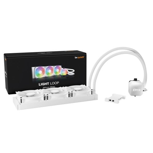 Готовая сво Be Quiet! Light Loop 360mm (BW023) White (Состояние нового, 888387) купить в Украине: Киев, Днепр, Харьков, Одесса  | Проверка совместимости, низкая цена, отзывы, характеристики от TELEMART фото