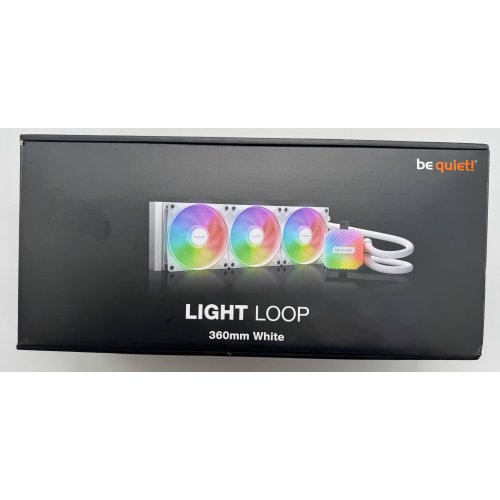 Готовая сво Be Quiet! Light Loop 360mm (BW023) White (Состояние нового, 888387) купить в Украине: Киев, Днепр, Харьков, Одесса  | Проверка совместимости, низкая цена, отзывы, характеристики от TELEMART фото