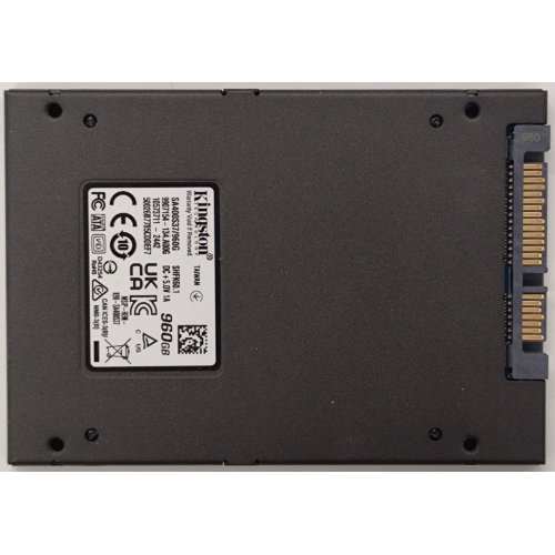 Ssd-диск Kingston A400 TLC 960GB 2.5" (SA400S37/960G) (Восстановлено продавцом, 888417) купить в Украине: Киев, Днепр, Харьков, Одесса  | Проверка совместимости, низкая цена, отзывы, характеристики от TELEMART фото