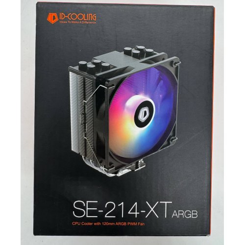Кулер ID-Cooling SE-214-XT ARGB (SE-214-XT ARGB) (Восстановлено продавцом, 888427) купить в Украине: Киев, Днепр, Харьков, Одесса  | Проверка совместимости, низкая цена, отзывы, характеристики от TELEMART фото