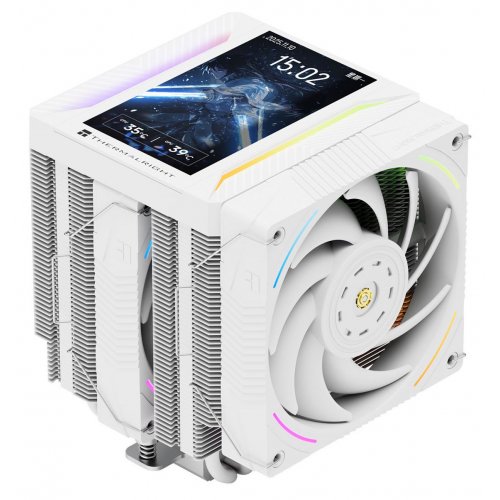 Уцінка кулер Thermalright Peerless Assassin 120 Vision MAX ARGB White (Подряпини на дисплеї, 888441) купити в Україні: Київ, Львів, Хмельницький, Тернопіль, Івано-Франківськ | Перевірка сумісності, низька ціна, відгуки, характеристики від TELEMART фото