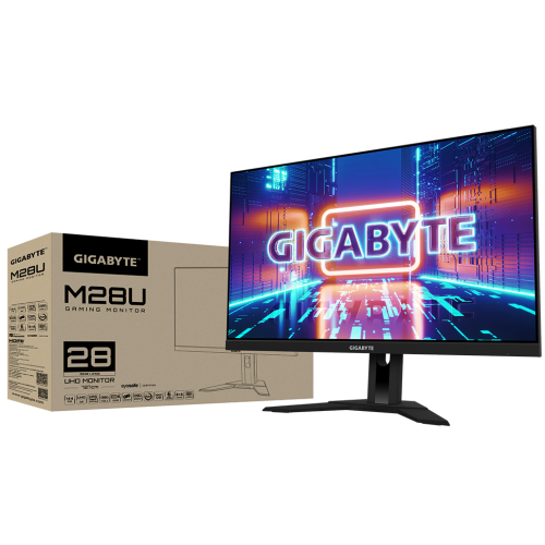 Монітор Gigabyte 28" M28U Gaming Black (Відновлено продавцем, 888451) купити в Україні: Київ, Львів, Хмельницький, Тернопіль, Івано-Франківськ | Низька ціна, відгуки, характеристики від TELEMART фото