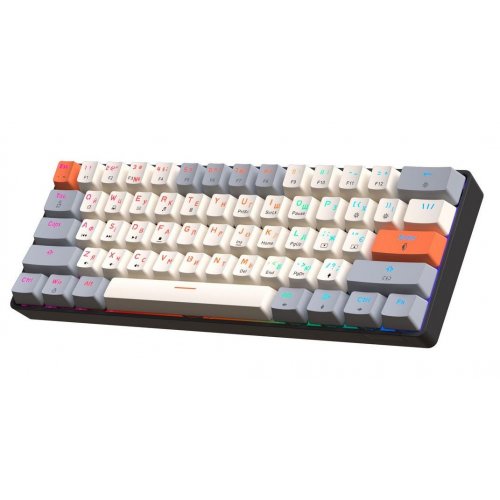 Клавиатура GamePro MK130 V2 Infinity QLAB Sakura (MK130-V2-B-QS) Black купить в Украине: Киев, Днепр, Харьков, Одесса  | Низкая цена, отзывы, характеристики от TELEMART фото