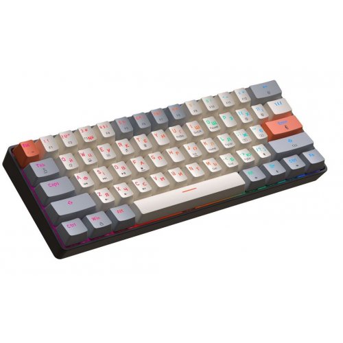 Клавиатура GamePro MK130 V2 Infinity QLAB Sakura (MK130-V2-B-QS) Black купить в Украине: Киев, Днепр, Харьков, Одесса  | Низкая цена, отзывы, характеристики от TELEMART фото