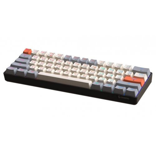Клавиатура GamePro MK130 V2 Infinity QLAB Sakura (MK130-V2-B-QS) Black купить в Украине: Киев, Днепр, Харьков, Одесса  | Низкая цена, отзывы, характеристики от TELEMART фото