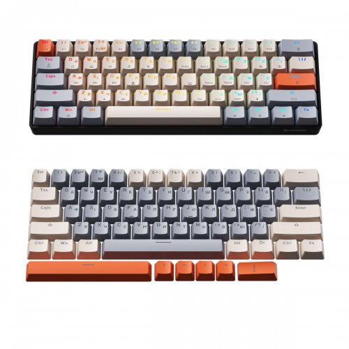 Клавиатура GamePro MK130 V2 Infinity QLAB Sakura (MK130-V2-B-QS) Black купить в Украине: Киев, Днепр, Харьков, Одесса  | Низкая цена, отзывы, характеристики от TELEMART фото