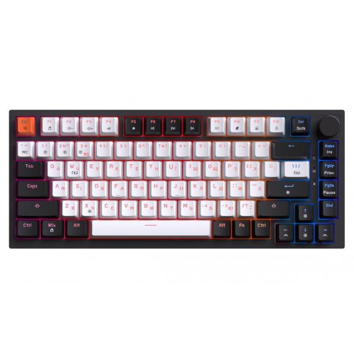 Клавиатура GamePro MK160 V2 Warden QLAB Sakura (MK160-V2-BL-QS) White купить в Украине: Киев, Днепр, Харьков, Одесса  | Низкая цена, отзывы, характеристики от TELEMART фото