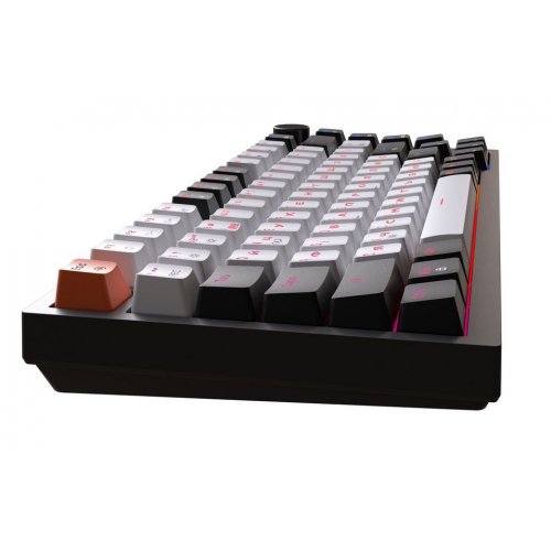 Клавиатура GamePro MK160 V2 Warden QLAB Sakura (MK160-V2-BL-QS) White купить в Украине: Киев, Днепр, Харьков, Одесса  | Низкая цена, отзывы, характеристики от TELEMART фото