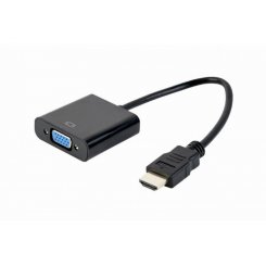 Уценка адаптер Cablexpert HDMI-VGA M/F v1.4 (A-HDMI-VGA-04) (Вскрытая упаковка, 888501)